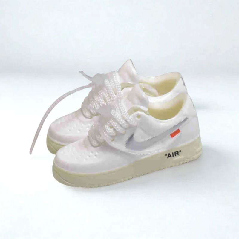 Labubu Air Force 1 Low Off White Inspired Miniature Sneakers 3 Labubu Air Force 1 Low Off White Inspired Miniature Sneakers