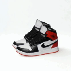 Labubu Jordan 1 Retro High OG Black Toe Inspired Miniature Sneakers