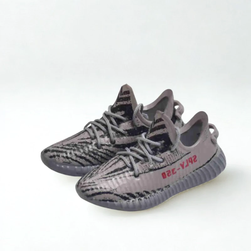 Labubu Yeezy Inspired Miniature Sneakers - Boost Edition