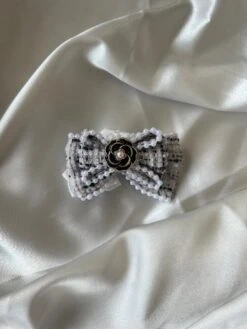 Labubu Designer Tweed Outfit Set - Elegant Black & White With Bow & Brooch (17cm) 9 Labubu Designer Tweed Outfit Set - Elegant Black & White With Bow & Brooch (17cm) -Bobby Sales 8710DC71 A7F6 4191 A7D6 BF9D4DD94688