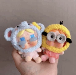 Crybaby Fun Duo Set - Yellow Helper & Blue Elephant Outfits