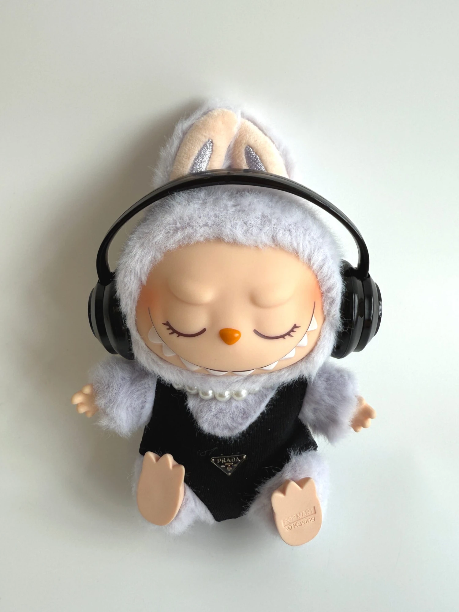 Labubu Designer Inspired Black Beach Set (3 Items) 3 Labubu Designer Inspired Black Beach Set (3 Items)