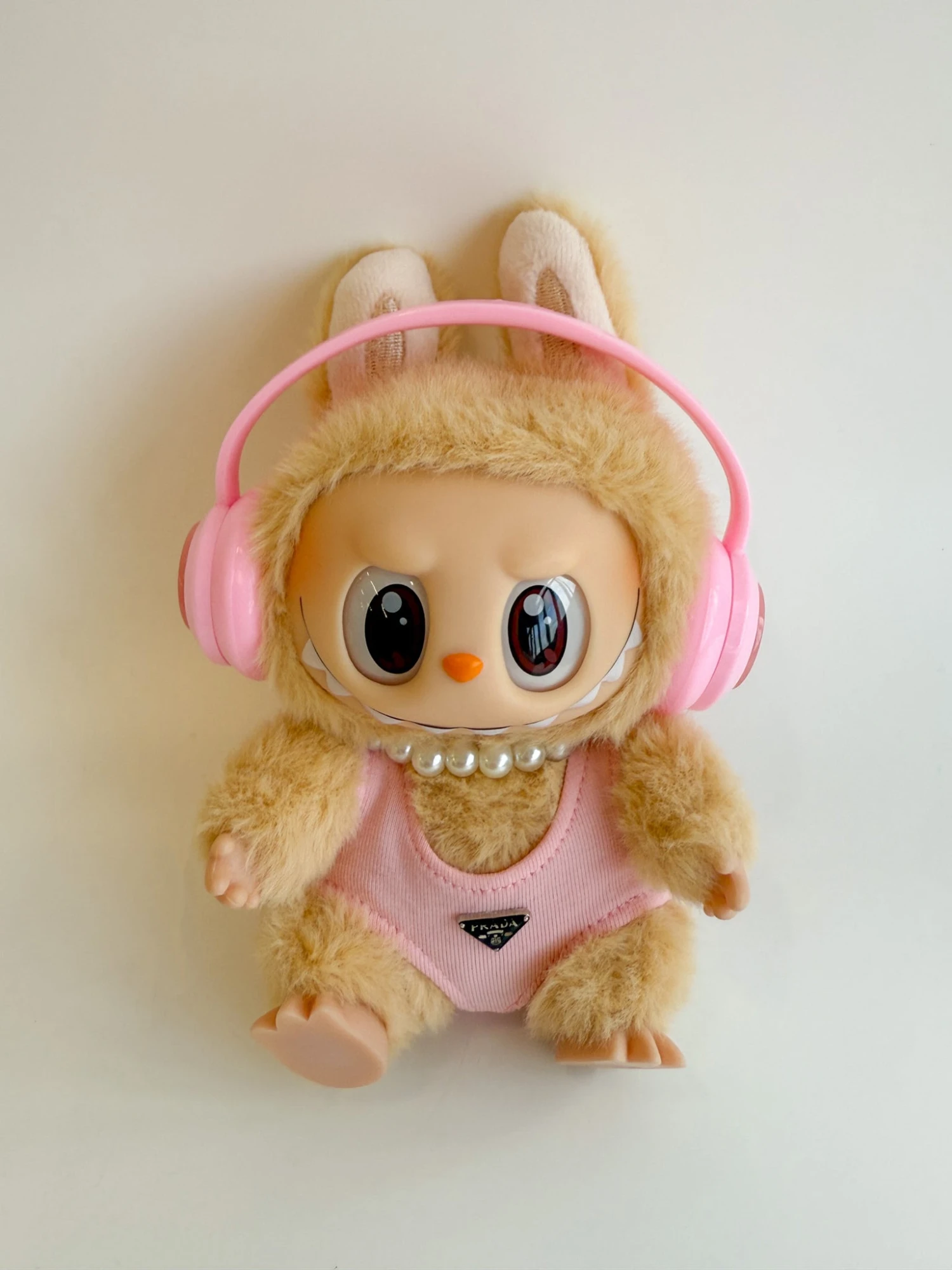 Labubu Designer Inspired Pink Beach Set (3 Items) 3 Labubu Designer Inspired Pink Beach Set (3 Items)