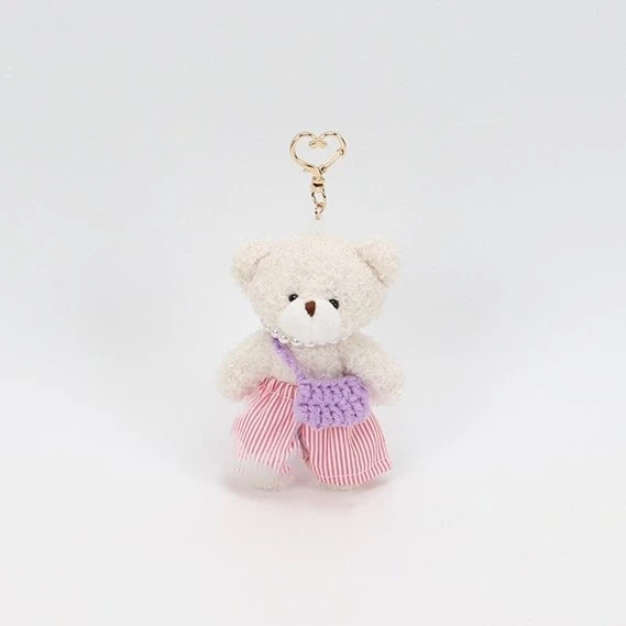 Charming Pastel Teddy Bear Bag Charm Collection 4 Charming Pastel Teddy Bear Bag Charm Collection - Image 2
