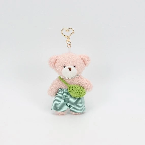 Charming Pastel Teddy Bear Bag Charm Collection 5 Charming Pastel Teddy Bear Bag Charm Collection - Image 3