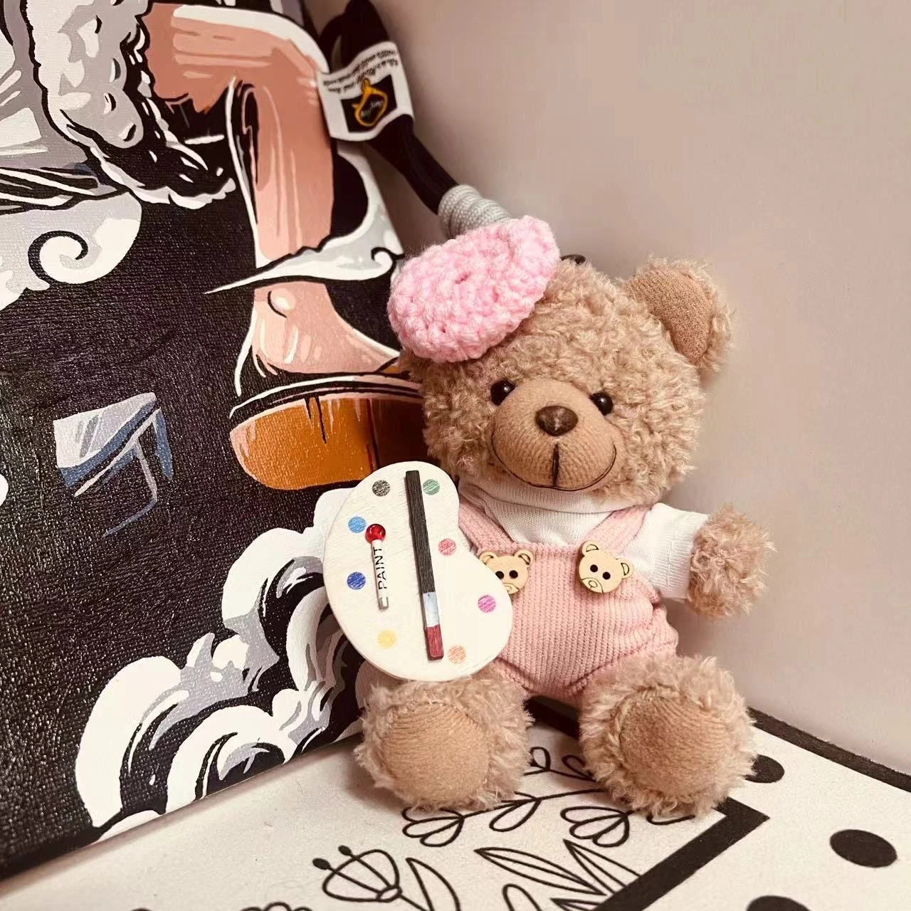 Artsy Teddy Bear Bag Charm Collection 7 Artsy Teddy Bear Bag Charm Collection - Image 5