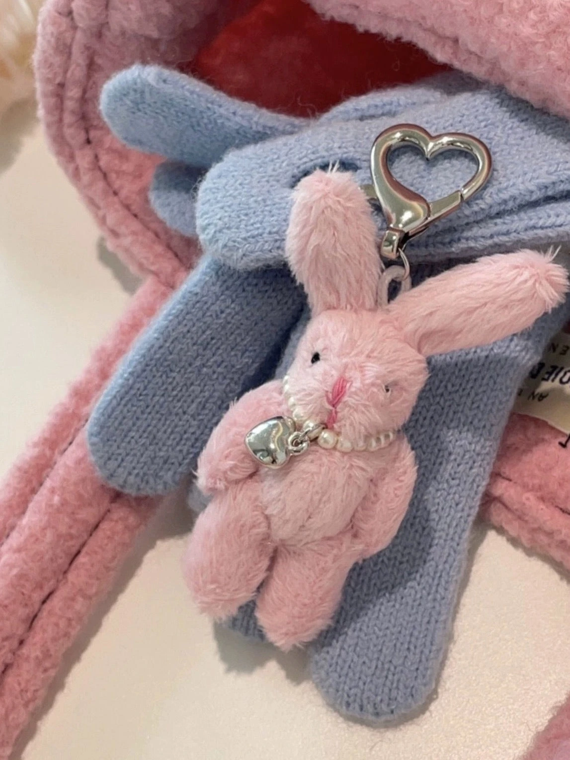 Snuggly Bunny Bag Charm 7 Snuggly Bunny Bag Charm - Image 6