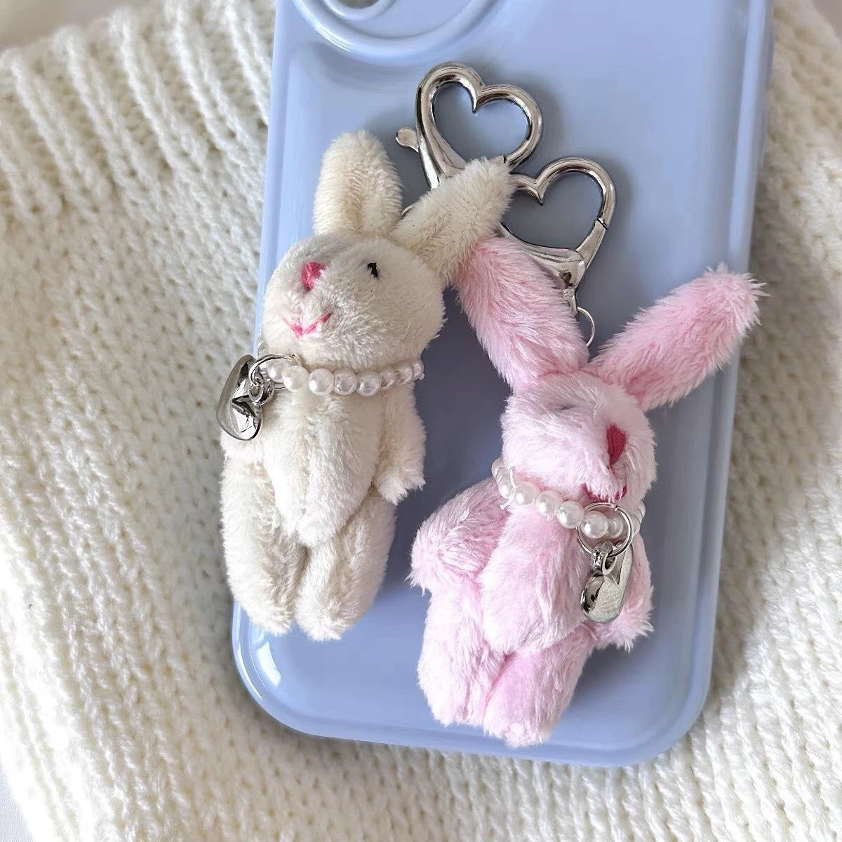 Snuggly Bunny Bag Charm 3 Snuggly Bunny Bag Charm - Image 2