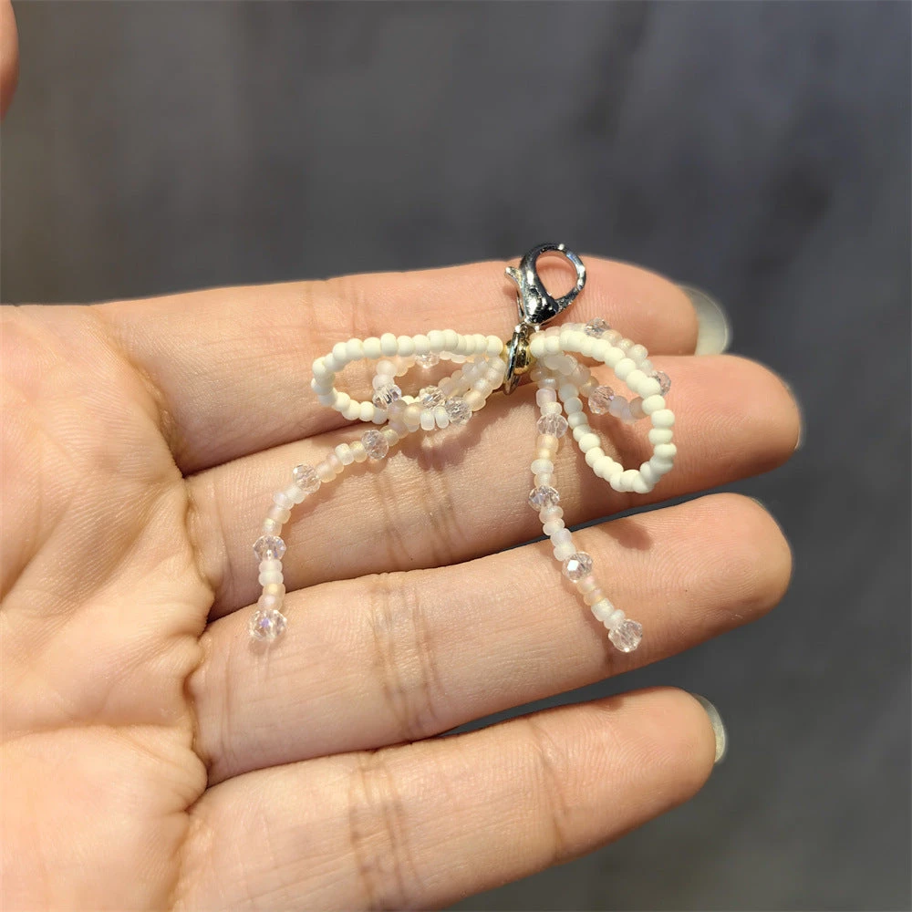 Lustrous Bow Shoe Lace Charm 6 Lustrous Bow Shoe Lace Charm - Image 4