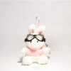 Pink Sweater Aviator Bunny Bag Charm -Bobby Sales O1CN01ZNtpBx2LhBvGAPsA9 2217076209723 0 cib