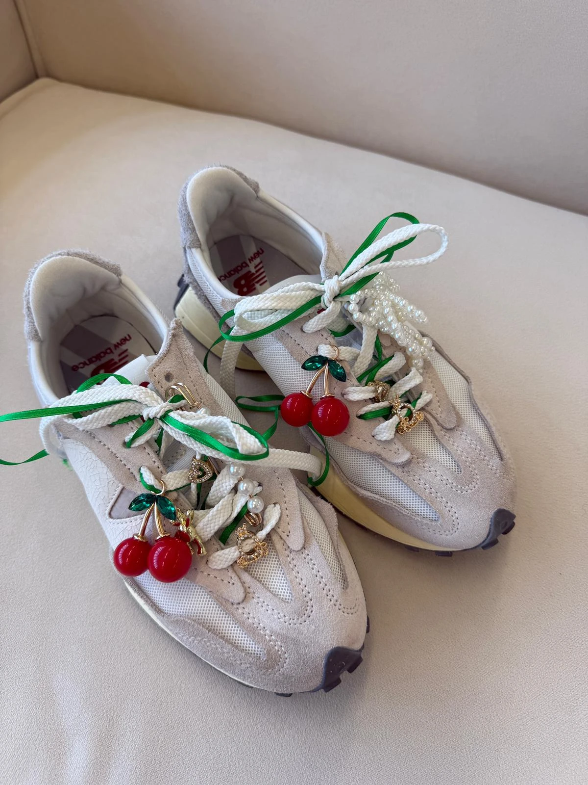 Enchanted Cherry Garden Charm Set 3 Enchanted Cherry Garden Charm Set