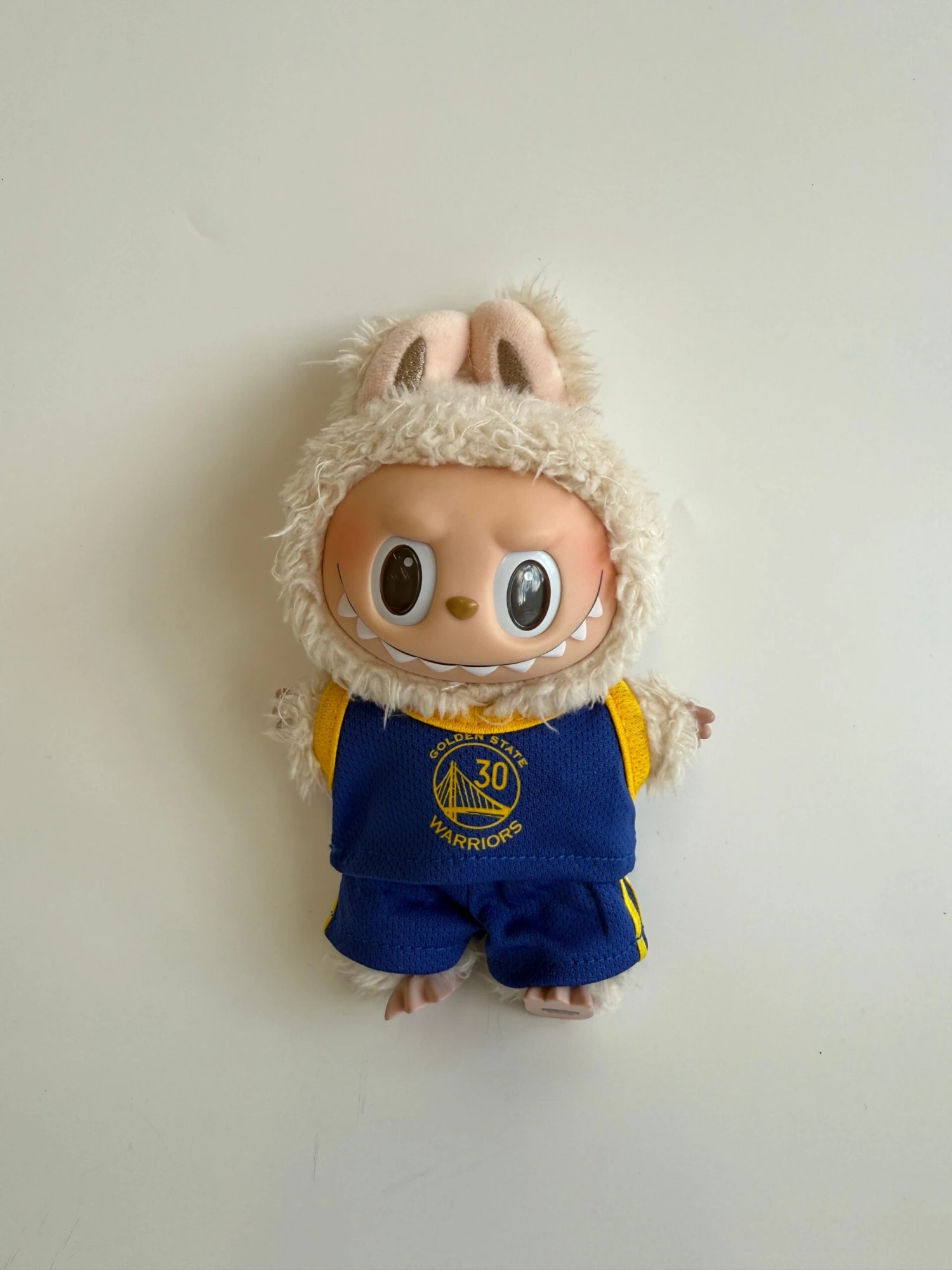 Labubu NBA Basketball Jersey Set - Golden State Warriors Edition #30 3 Labubu NBA Basketball Jersey Set - Golden State Warriors Edition #30