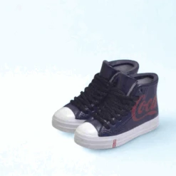 Labubu Converse X Coke Inspired Miniature High Top Miniature Sneakers