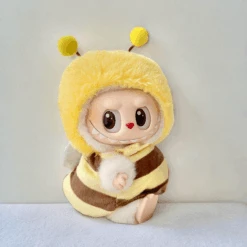 Labubu Honey Bee Set - Yellow & Brown Striped Character Costume
