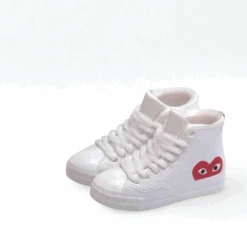 Labubu Converse CDG Inspired Miniature High Top Sneakers