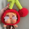Crybaby Cherry Costume - Plush Fruit Hood Set