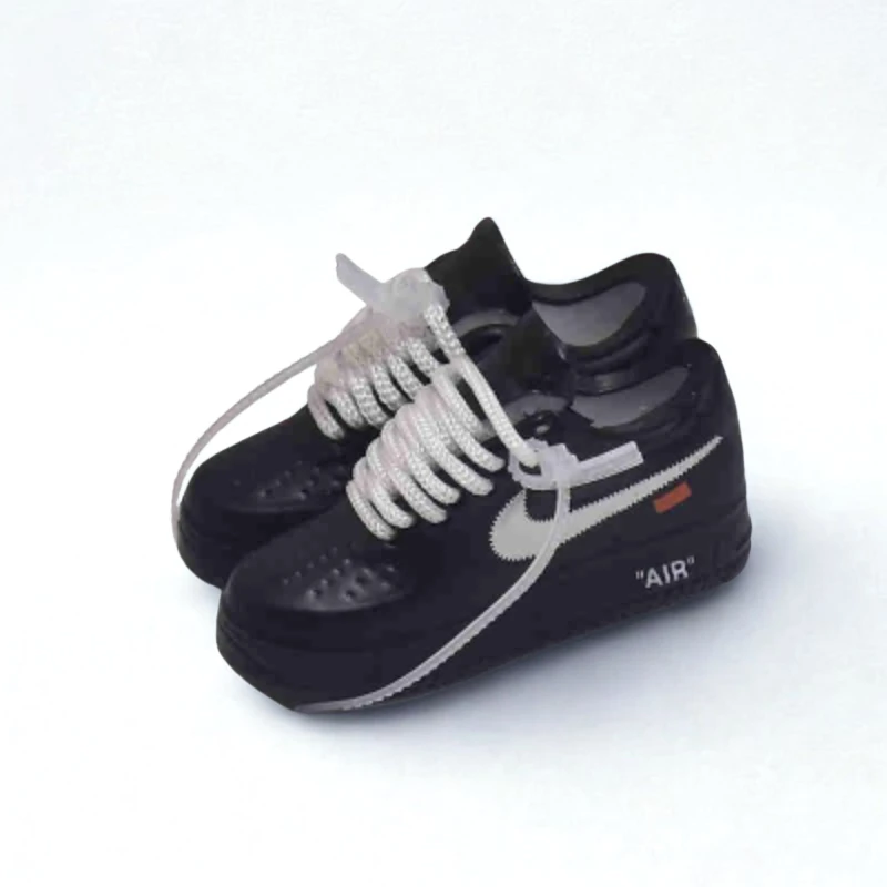 Labubu Air Force 1 Low Off White Inspired Miniature Sneakers 4 Labubu Air Force 1 Low Off White Inspired Miniature Sneakers - Image 2