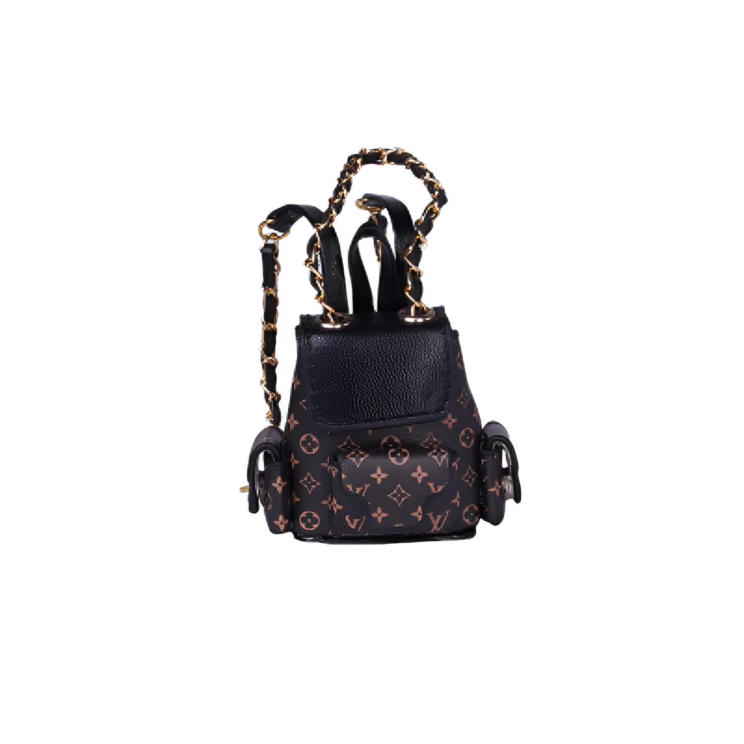 Labubu Miniature Designer Backpack - L.V. Palm Springs Inspired 3 Labubu Miniature Designer Backpack - L.V. Palm Springs Inspired